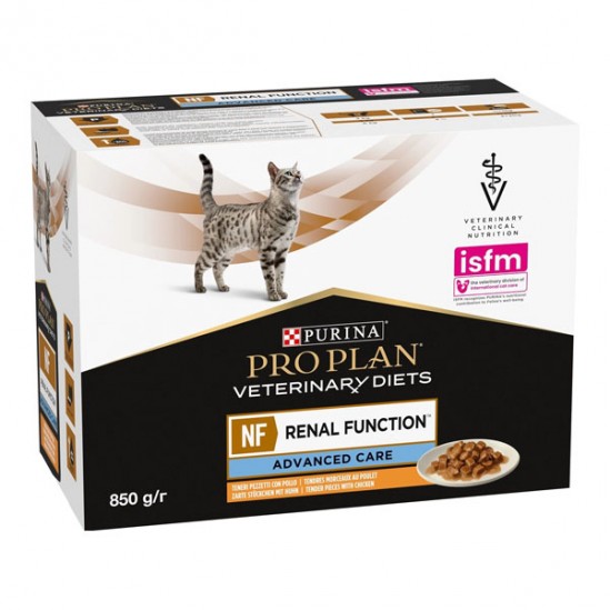 Purina Pro Plan Renal Function terrine au poulet 10 sachets x 85gr Purina Pro Plan Renal Function terrine au poulet 10 sachets x 85gr