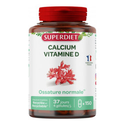 Syperdiet Calcio + Vitamina D 150 cápsulas