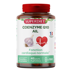 Superdiet Coenzima Q10 + Ajo 180 cápsulas