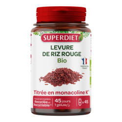 Superdiet Levadura Roja de Arroz Ecológica 45 cápsulas
