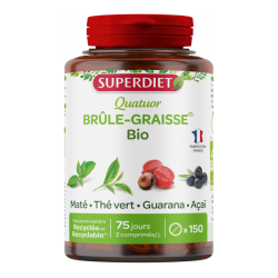 Superdiet Quatuor Brûle-Graisse bio 150 comprimidos