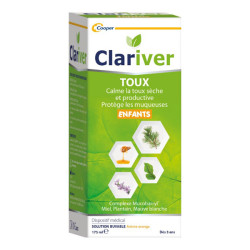 Cooper Clariver solución oral tos para niños 175ml