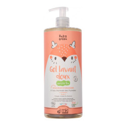 MKL Green Nature Baby Green gel limpiador suave ecológico 1L