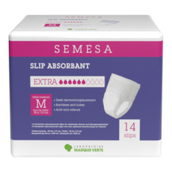 Marque Verte Semesa Braga extra absorbente talla M 14 piezas