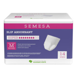 Marque Verte Semesa Calzoncillos superabsorbentes talla M 14 piezas