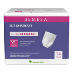 Marque Verte Semesa Calzoncillos superabsorbentes talla XL 14 piezas