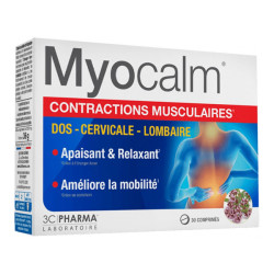 3C Pharma Myocalm Contracciones Musculares 30 Comprimidos