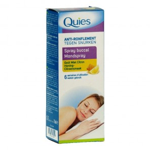Quies Spray bucal antirronquidos sabor miel limón 70ml