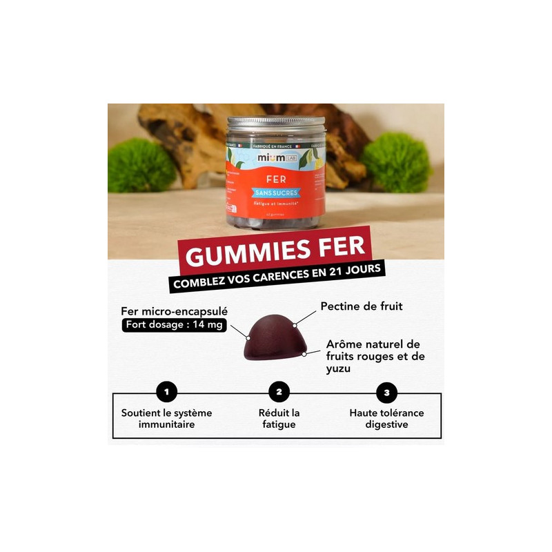 Mium Lab Fer 42 gominolas... Mium Lab Fer 42 gominolas...