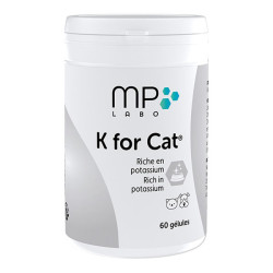 Mp Labo K For Cat potasio para perros y gatos 60 cápsulas