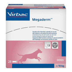 Virbac Megaderm pienso perros medianos y grandes 28x8ml
