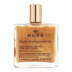 Nuxe Huile Prodigieuse Or huile sèche pailletée flacon 50ml