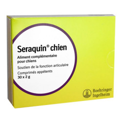 Boehringer Seraquin santé articulaire chats et petits chiens 200 comprimés