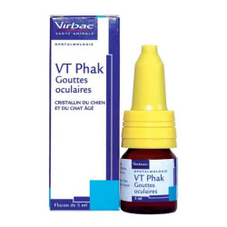 Virbac Vt Phak colirio para perros y gatos 5ml