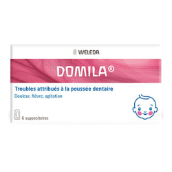Weleda Domila trastorno dental 6 supositorios