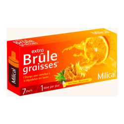 Milical Extra Fat Burner sabor piña 7 días viales de 10ml