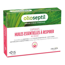 Olioseptil aceites esenciales para respirar 15 cápsulas